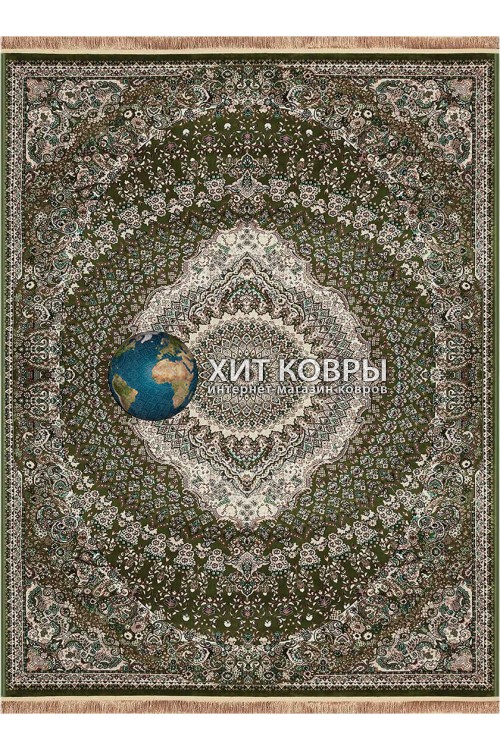 Иранский ковер Rubin 20058 Зеленый